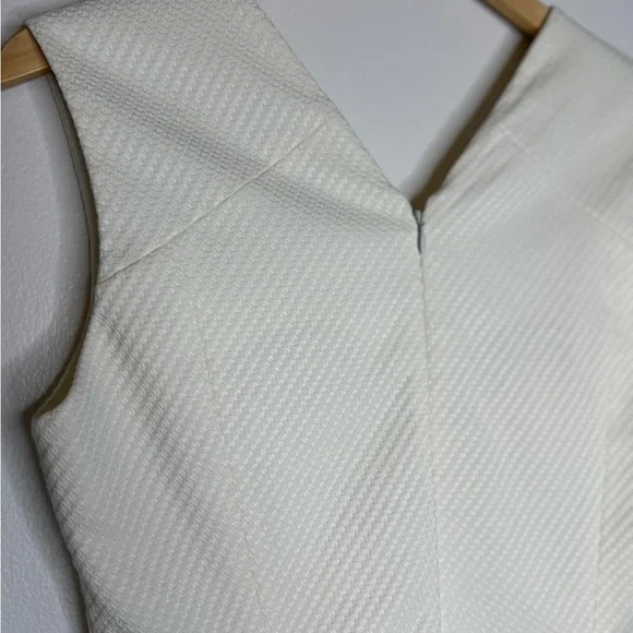 Reiss Tailored Textured Moon Sheath Dress - Picture 5 of 10